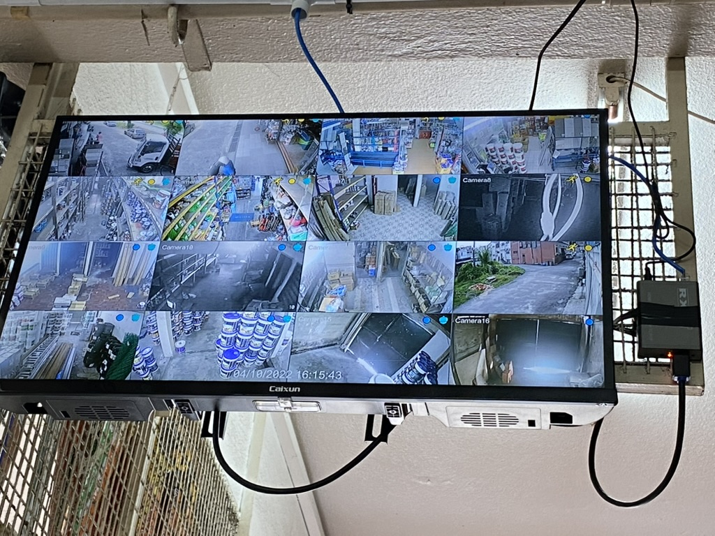 Multi-camera CCTV system completed by SPG